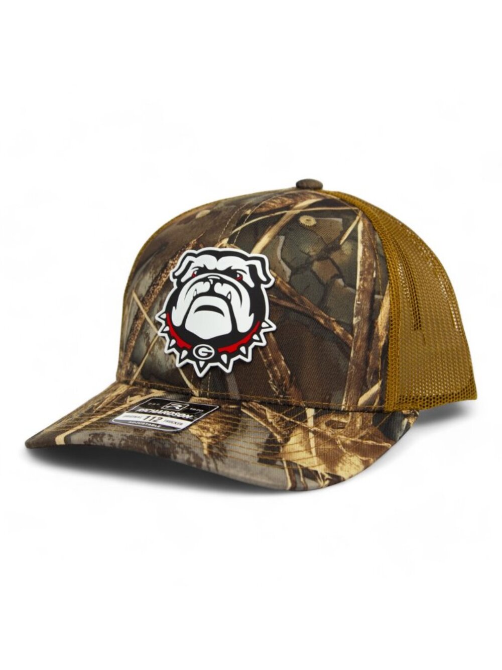 Georgia Bulldogs UGA 3D Snapback Trucker Hat- Realtree Max-7/ Buck